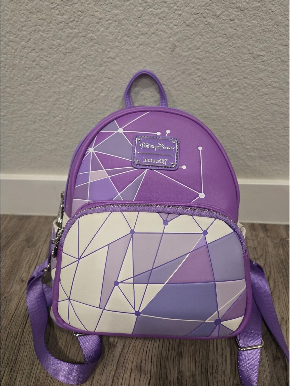 Loungefly Purple Wall Mini Backpack